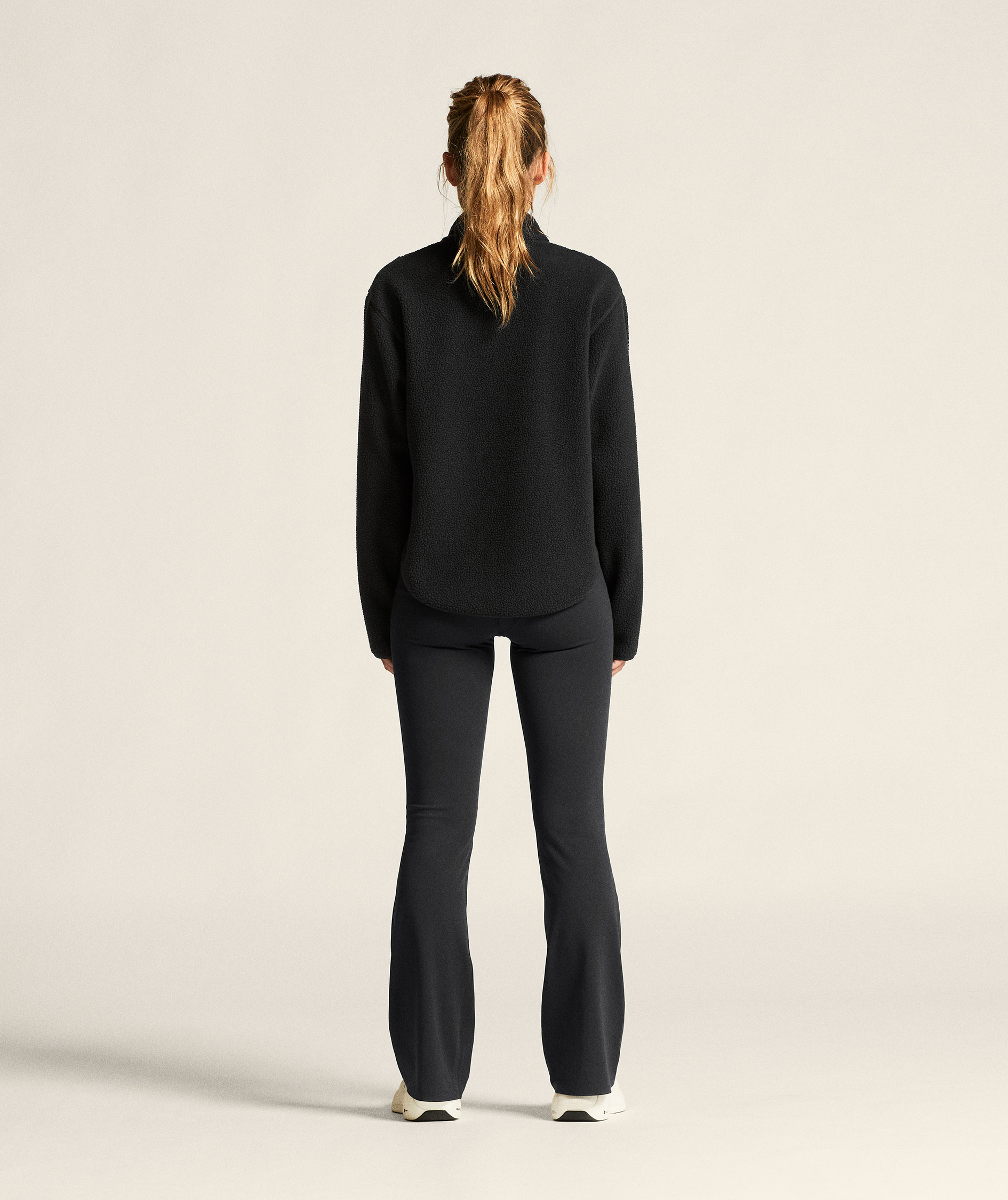 Craft Join dame half zip fiberpelstr&oslash;je, Black, large image number 7