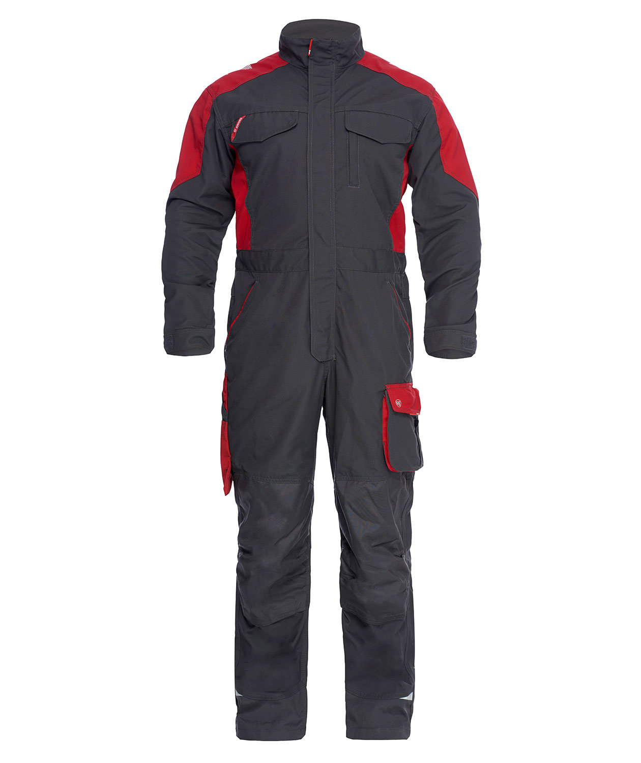 Engel Galaxy coverall, Antracit Grey/Tomato Red
