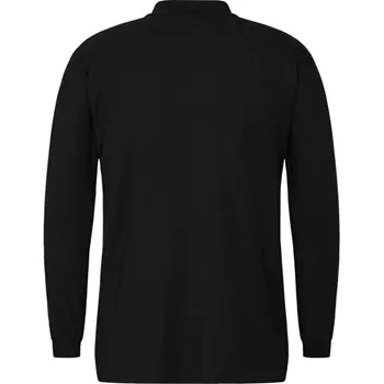 Engel Safety+ long-sleeved polo shirt, Black