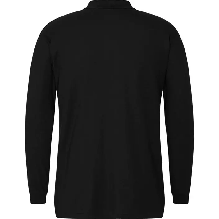 Engel Safety+ langærmet polo T-shirt, Sort, large image number 1