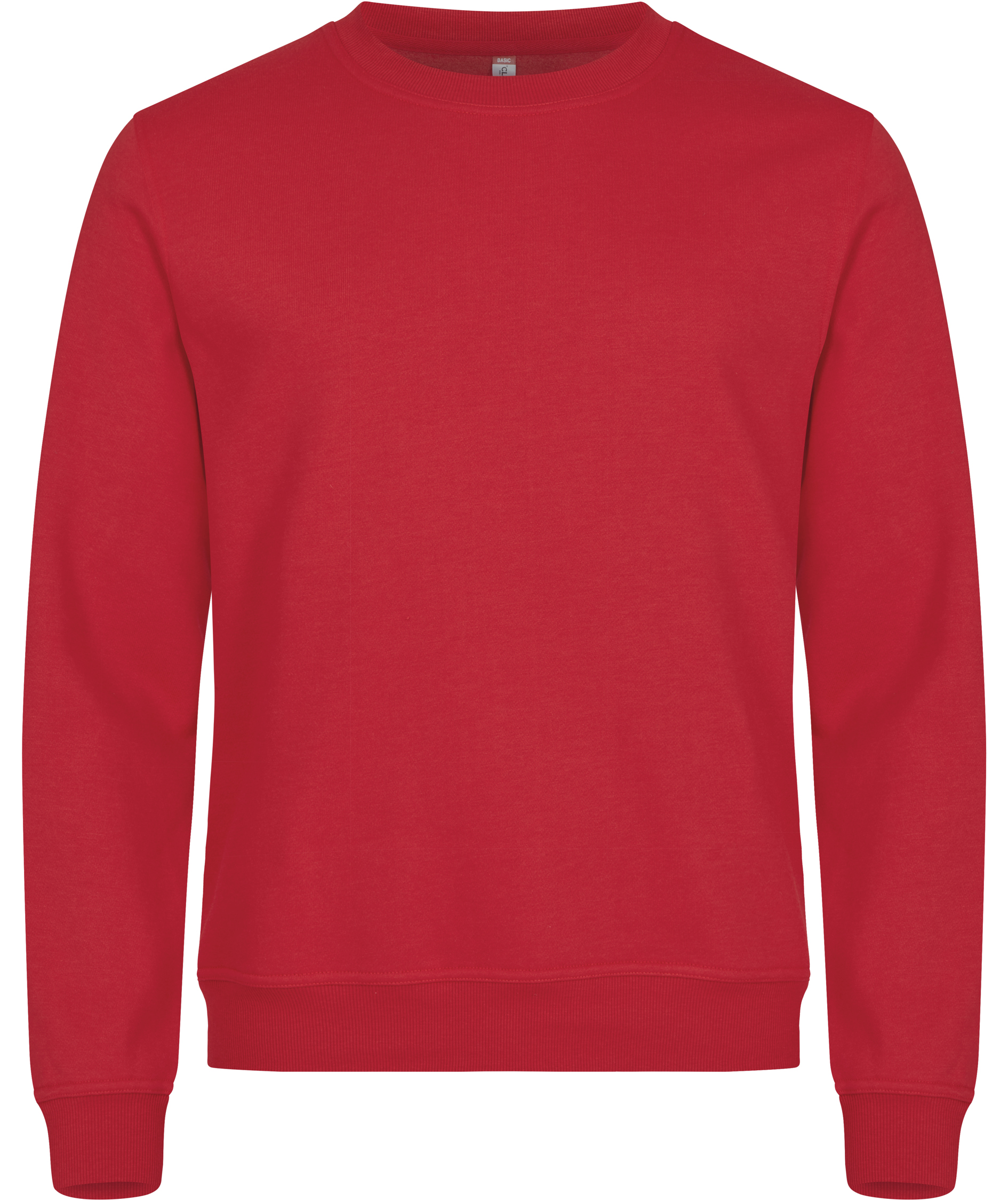 Clique Miami Roundneck sweatshirt, Red, Red, swatch