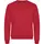 Clique Miami Roundneck sweatshirt, Red, Red, swatch