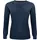 J. Harvest & Frost women's knitted pullover with merino wool, Navy, Navy, swatch