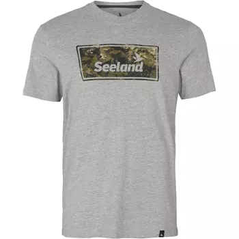 Seeland Falcon T-shirt, Dark Grey Melange