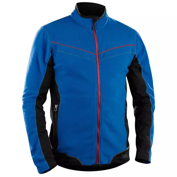 Blåkläder Microfleece jakke, Koboltblå/svart, large image number 0