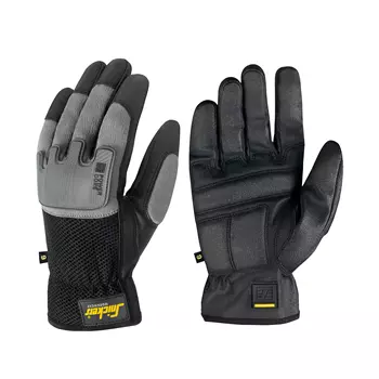 Snickers Power Core work gloves, Black/Stone Grey
