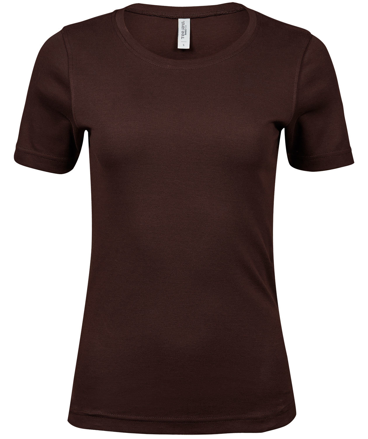 Tee Jays Interlock T-shirt, dam, Brun