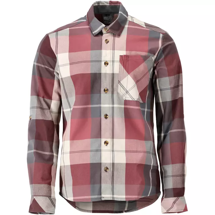 Mascot Customized flannel shirt, Bordeaux, large image number 0