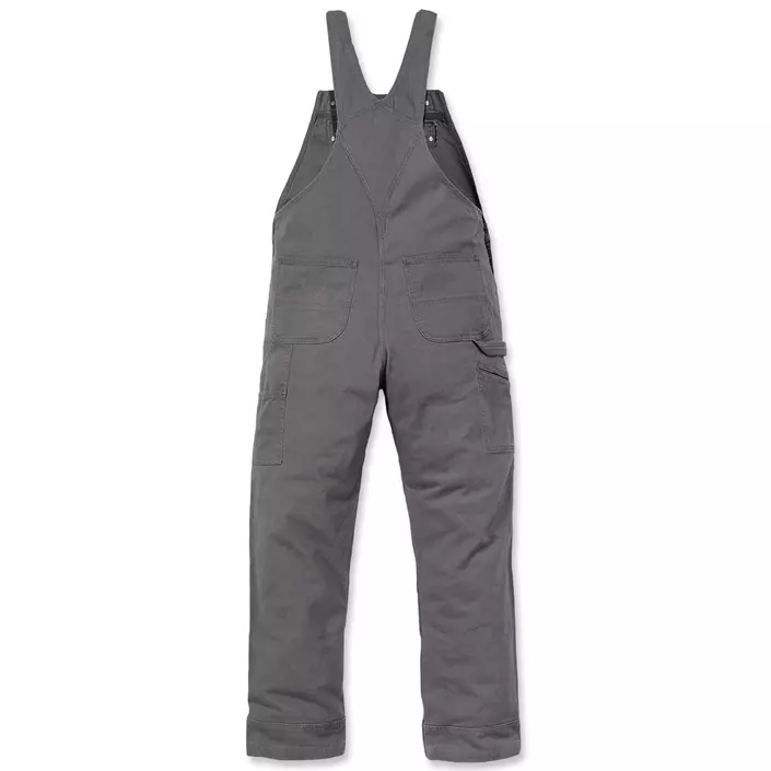 Carhartt Rigby hängselbyxa full stretch, Gravel, large image number 2