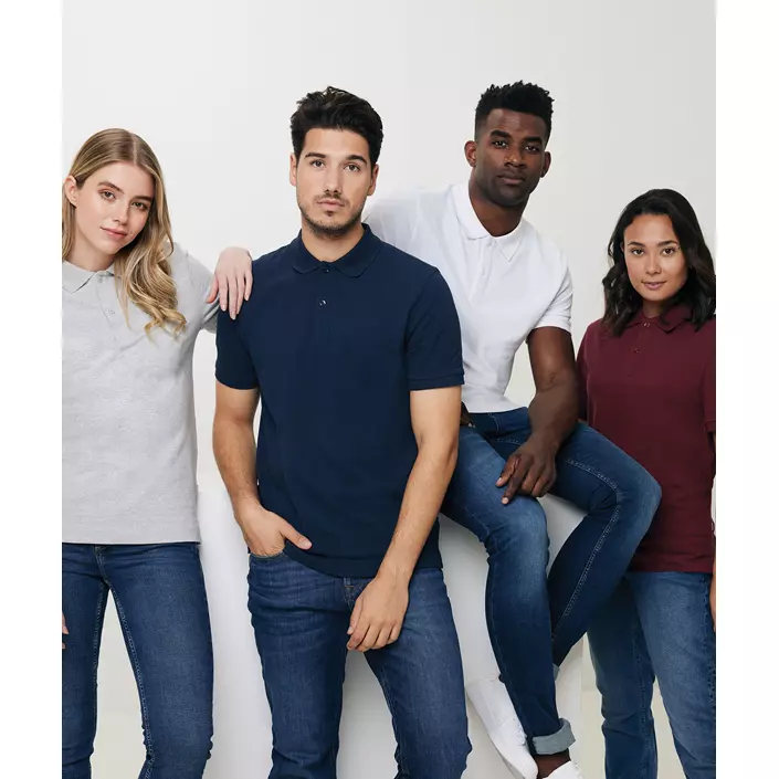 Iqoniq Yosemite pikétröja, Röd/Bordeaux, large image number 1