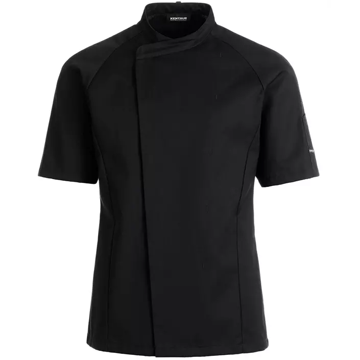 Kentaur short-sleeved  chefs-/server jacket, Black, large image number 0