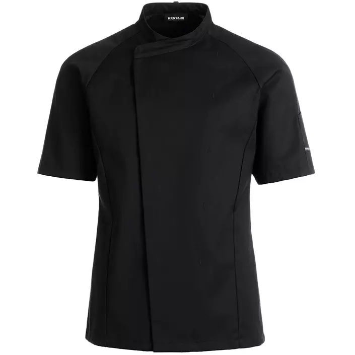 Kentaur short-sleeved  chefs-/server jacket, Black, large image number 0