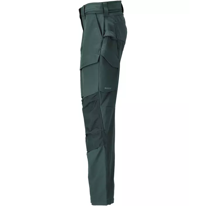 Mascot Customized diamond fit women's work trousers full stretch, Forest Green, large image number 3