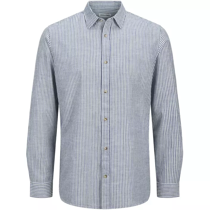 Jack & Jones JJESUMMER skjorta med linne, Infinity, large image number 0