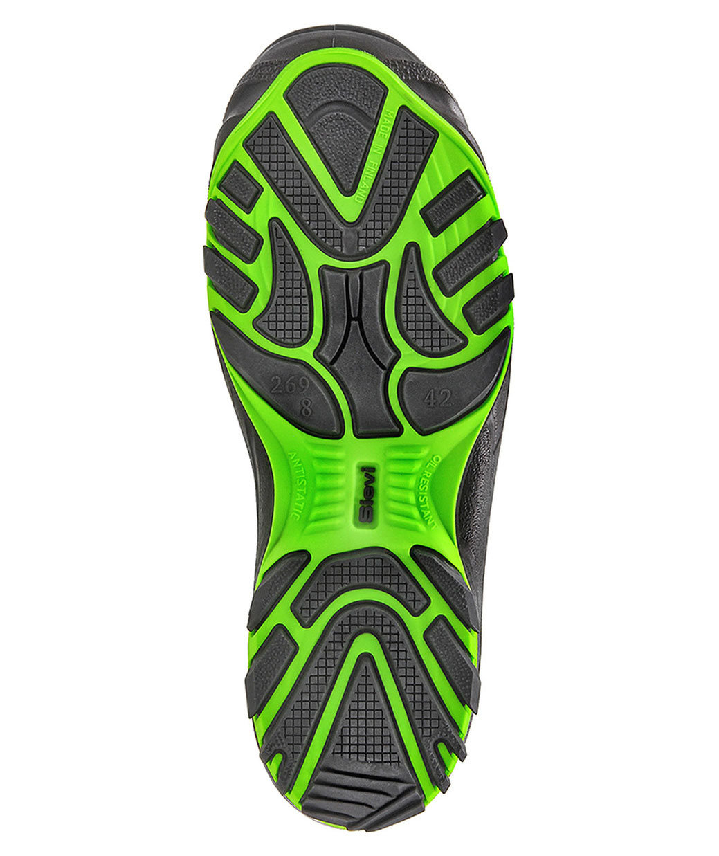 Sievi ViperX High+ safety boots S3, Black/Green, large image number 1