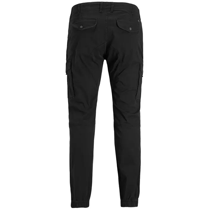Jack & Jones JPSTPAUL JJFLAKE Plus Size Cargo trousers, Black, large image number 2