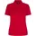 ID dame Pique Polo T-shirt med stretch, Rød, Rød, swatch