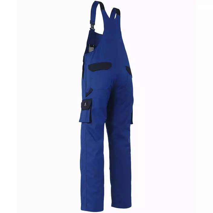 Mascot Image Milano work bib and brace, Cobalt Blue/Marine Blue, large image number 1