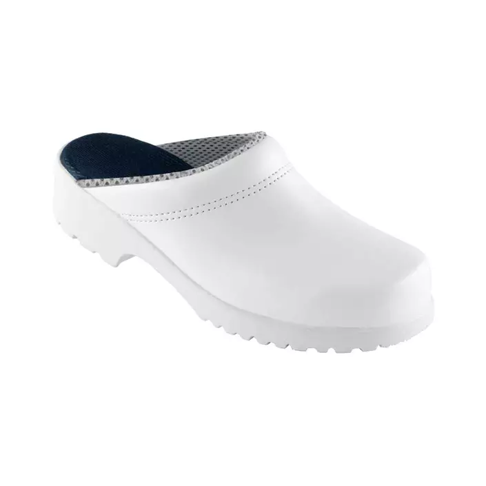Euro-Dan Airlet Flex clogs without heel cover, White, large image number 0