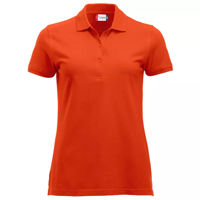 Clique Classic Marion women's polo shirt, Orange, large image number 0