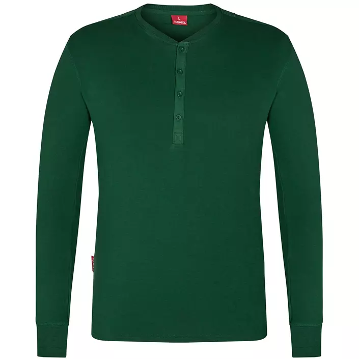 Engel Extend long-sleeved Grandad  T-shirt, Green, large image number 0