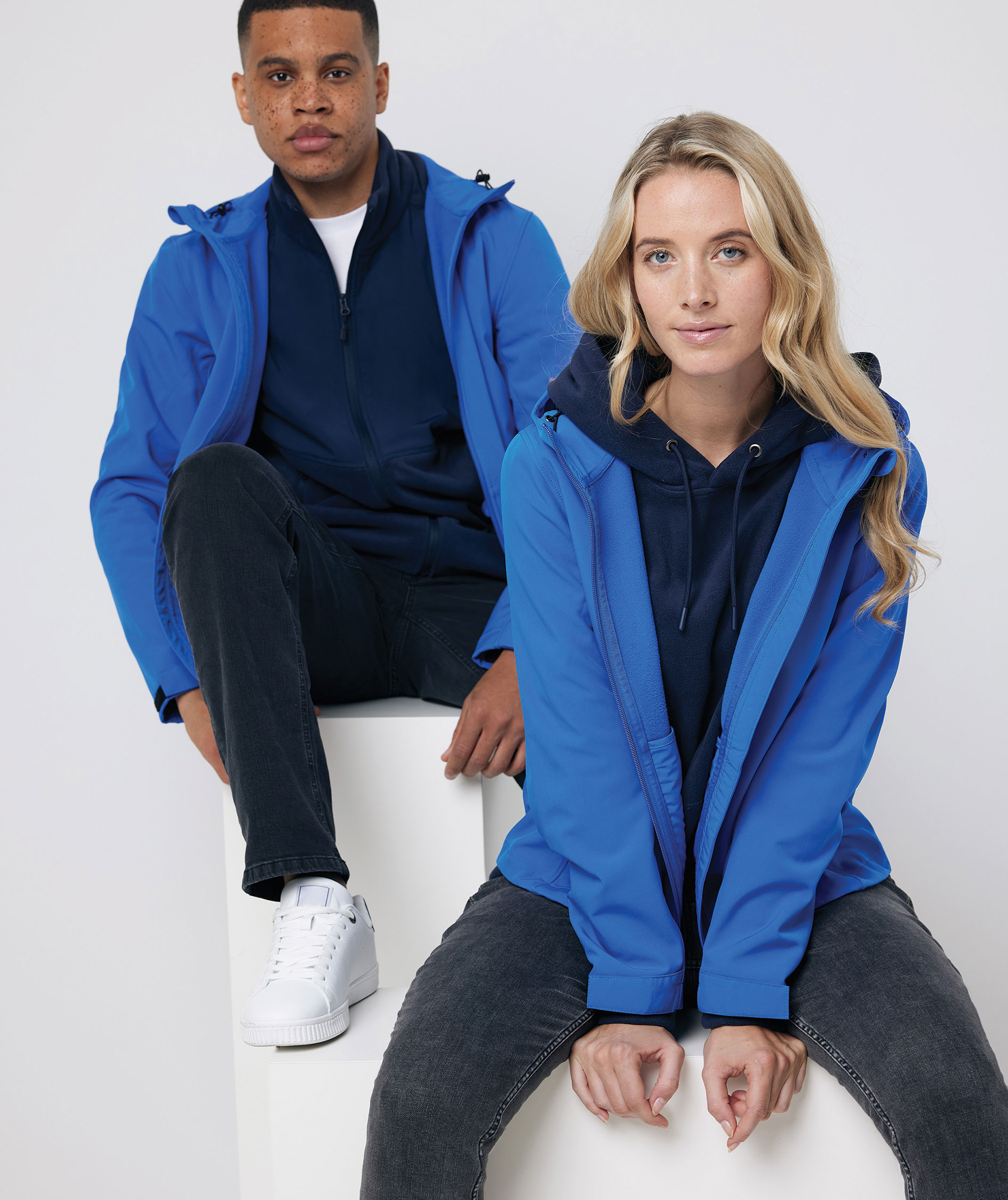 Iqoniq Makalu softshell jacket, Royal Blue, large image number 1