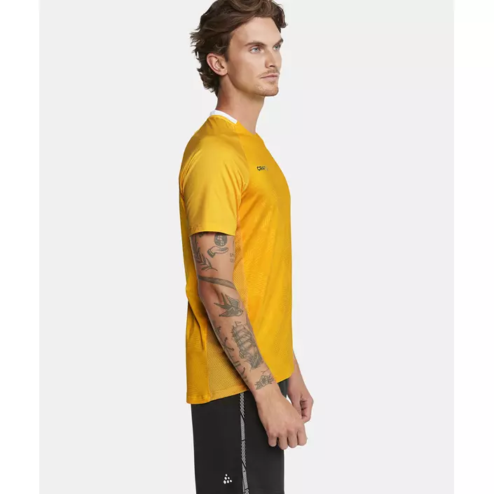 Craft Premier Solid Jersey T-skjorte, Sweden yellow, large image number 7