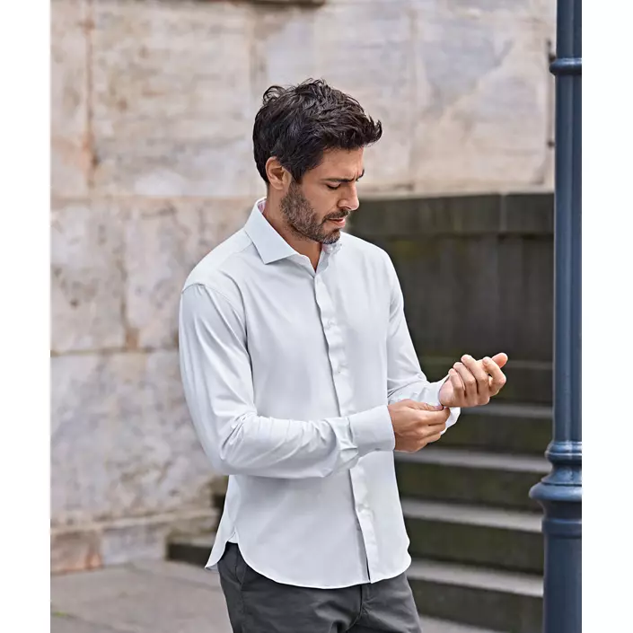 Tee Jays Active Modern fit skjorta, White, large image number 6