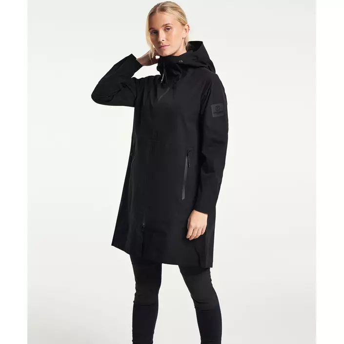 Tenson Misty dame parkajakke, Black, large image number 1