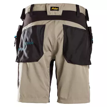 Snickers LiteWork 37,5® craftsman shorts 6110, Khaki/Black