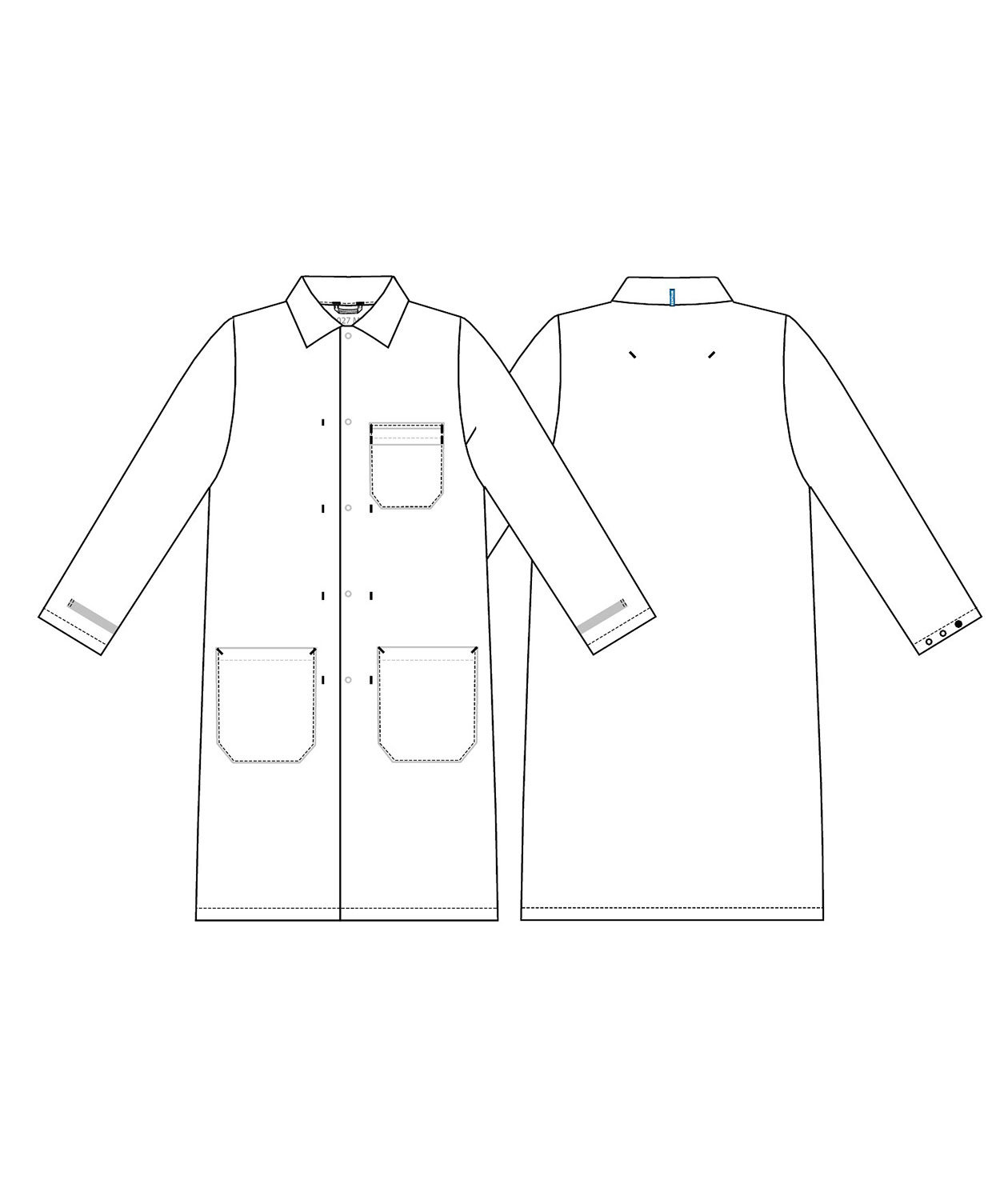 Kentaur Kittel, HACCP-gepr&uuml;ft,, Wei&szlig;, large image number 2