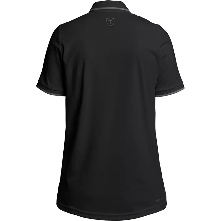 Tenson TXlite Q-dry pikétröja dam, Black, large image number 2