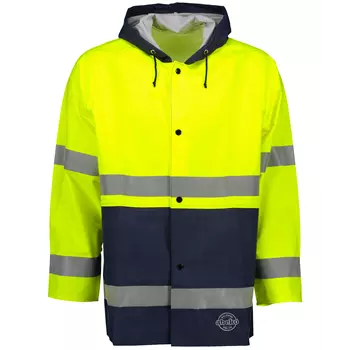 Abeko Atec rain jacket, Hi-Vis Yellow/Navy
