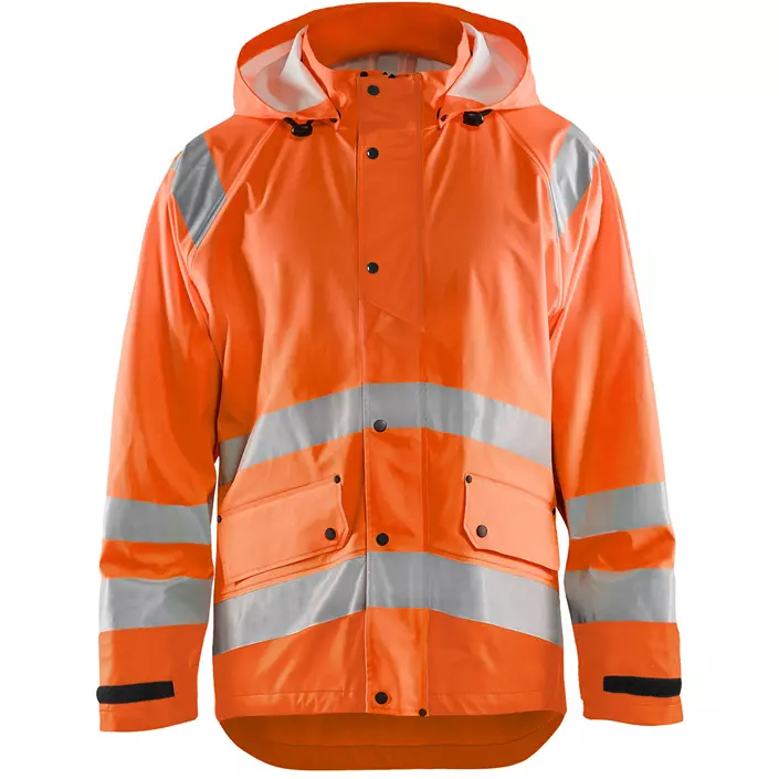 Blåkläder regnjacka Level 1, Varsel Orange, large image number 0