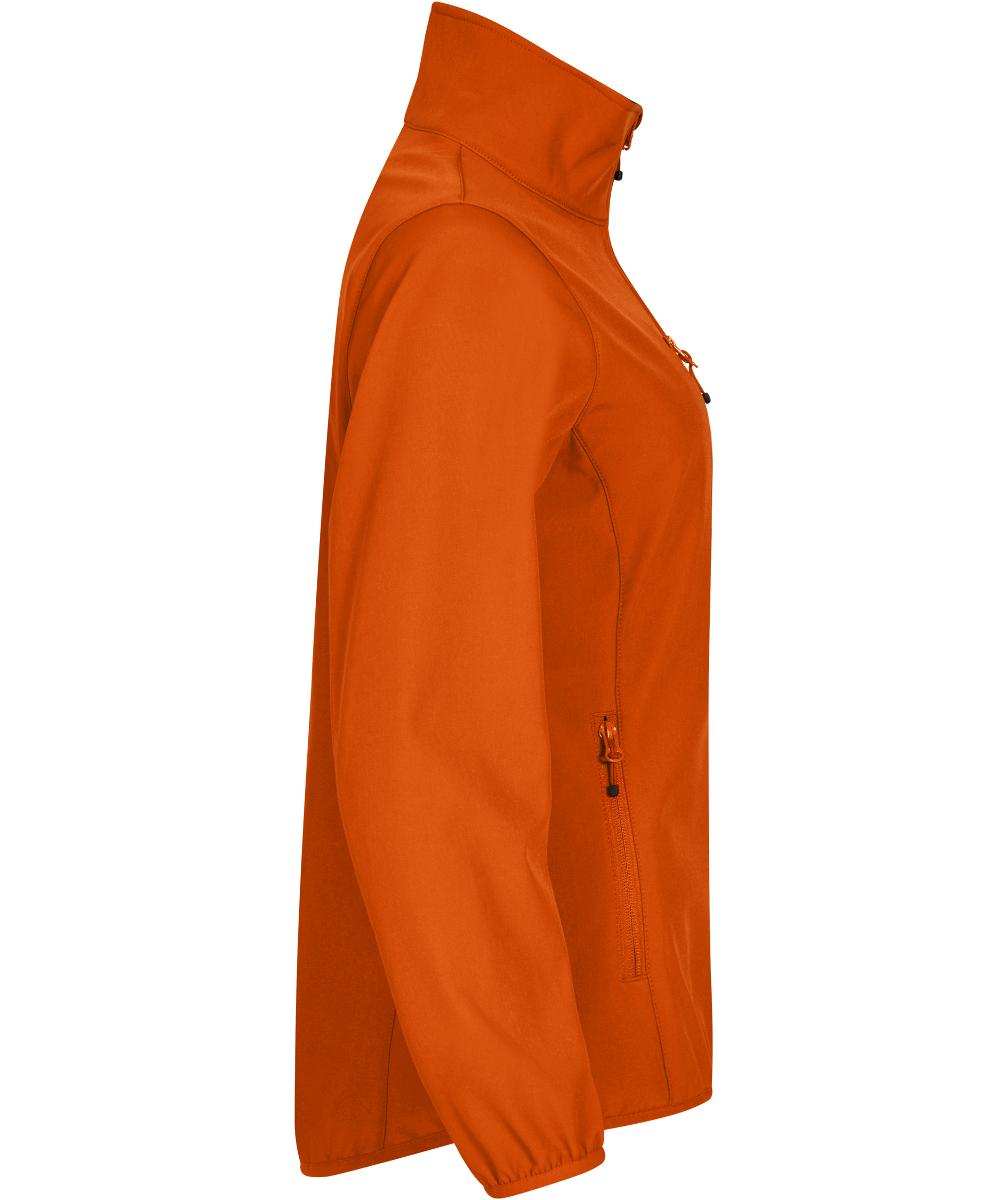 Clique Classic Damen Softshelljacke, Orange, large image number 2