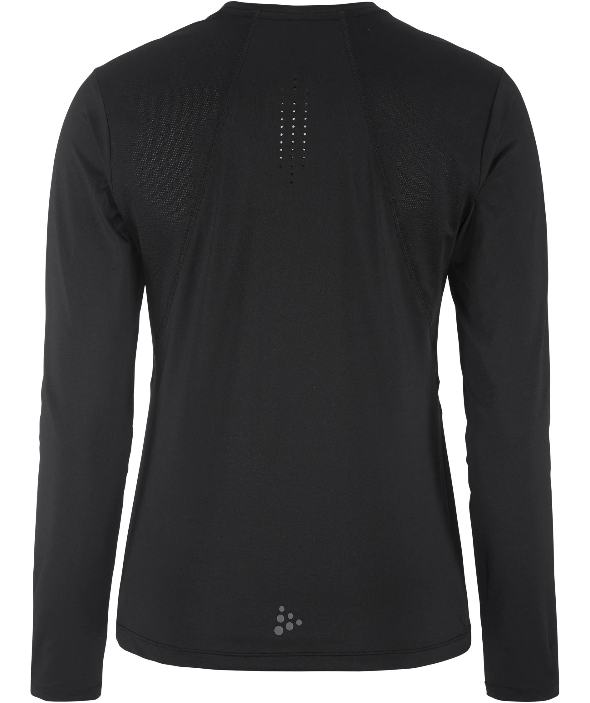 Craft ADV Essence women's long-sleeved T-shirt, Black, large image number 2