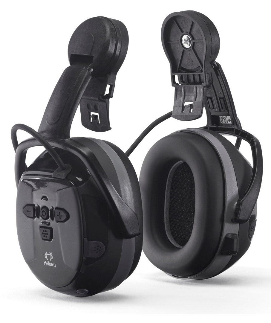 Hellberg Xstream LD h&oslash;rev&aelig;rn med Bluetooth til hjelmmontering