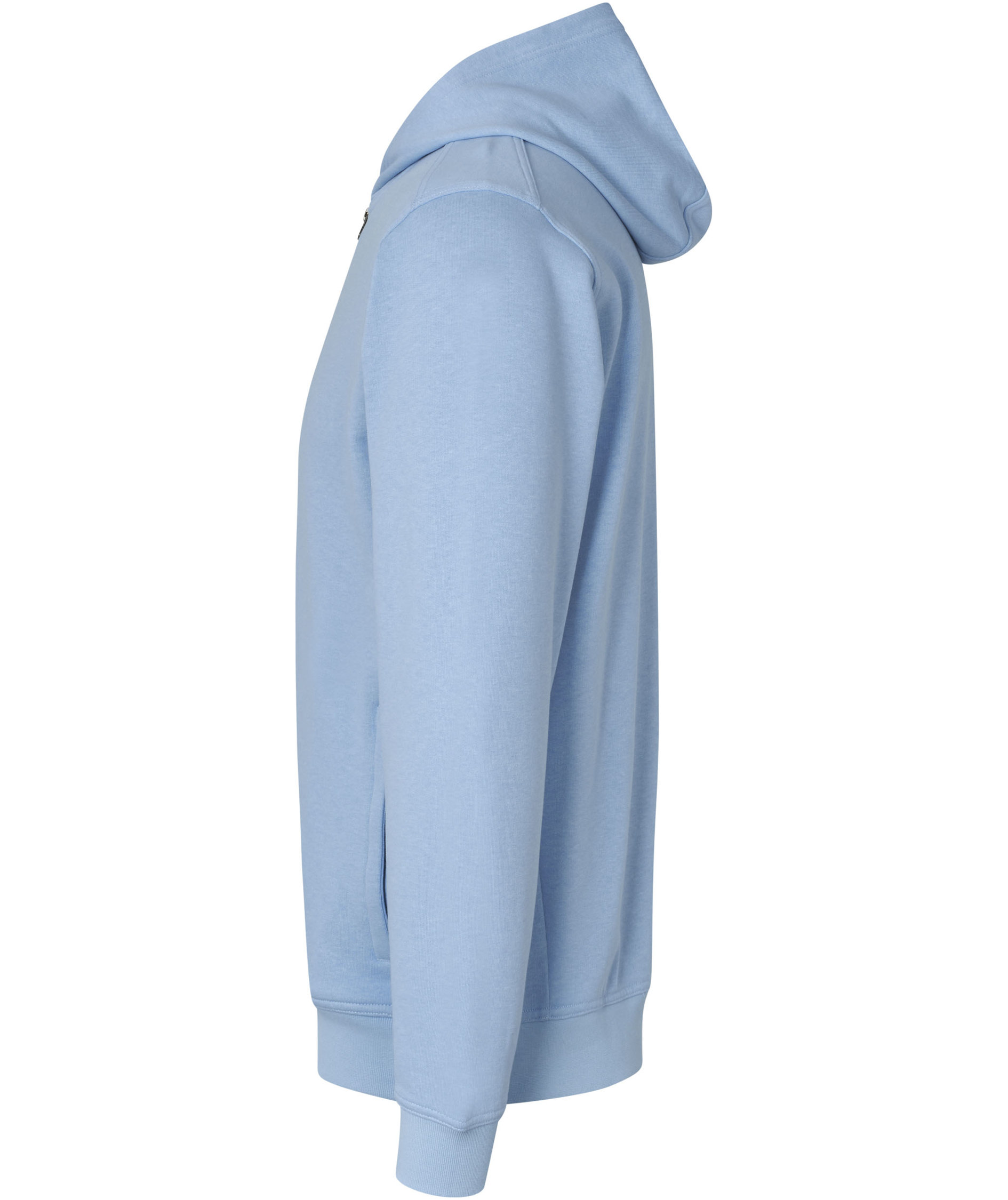 ID Pro Wear Care hoodie with zipper, Light Blue, large image number 3