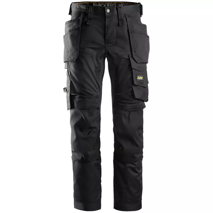 Snickers AllroundWork craftsman trousers 6241, Black, large image number 0