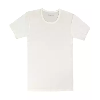 Joha Johansen Christopher T-shirt med merinould, Off White