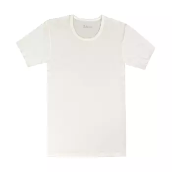 Joha Johansen Christopher T-Shirt mit Merinowolle, Off White
