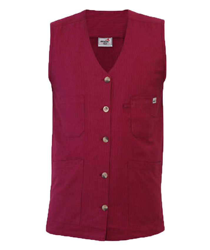 Invite  vest, Burgundy