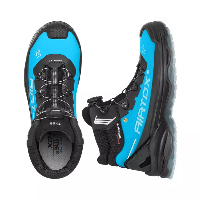 Airtox TX66 safety boots S3, Blue/Black, large image number 2