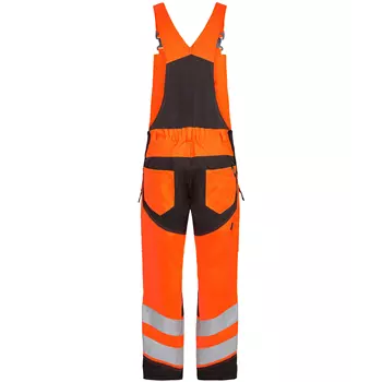 Engel Safety Latzhose, Hi-vis orange/Grau