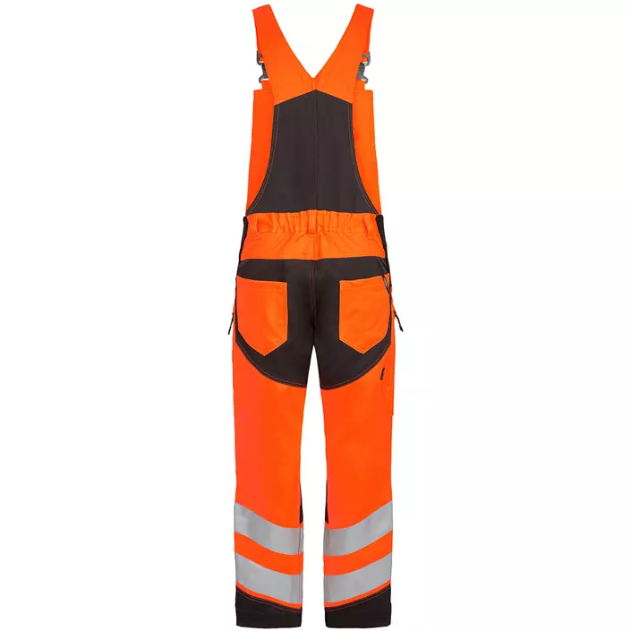 Engel Safety bib and brace, Hi-vis orange/Grey, large image number 1