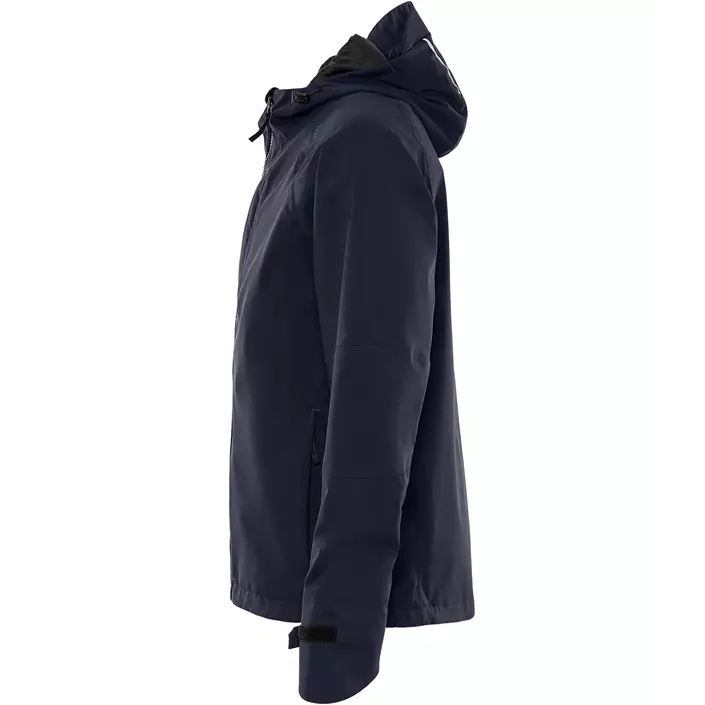 Fristads shell jacket 4882 GLPS, Dark Marine Blue, large image number 3