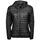 Tee Jays Hooded Crossover women's jacket, Black, Black, swatch