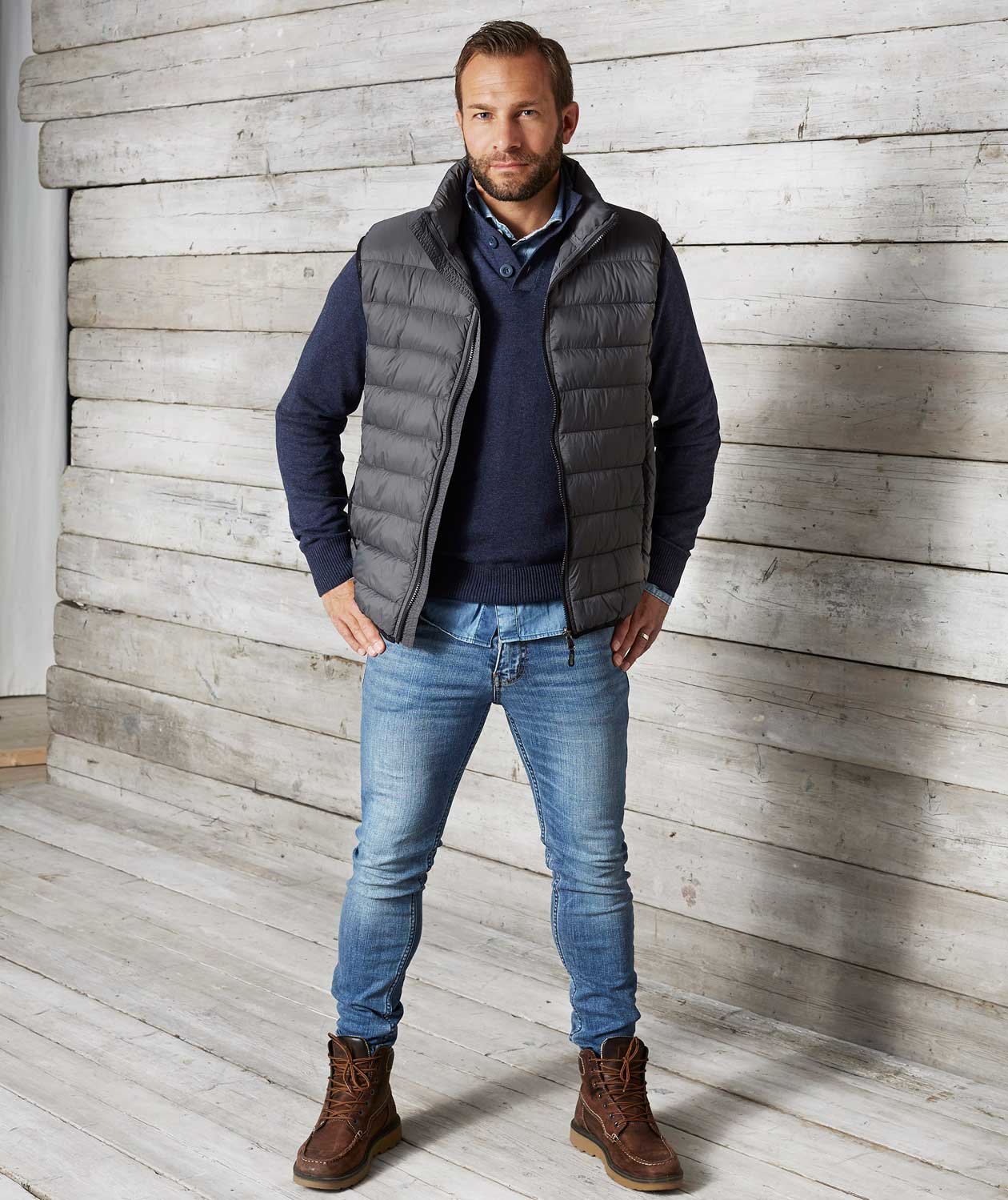 South West Ames quilted ﻿vest