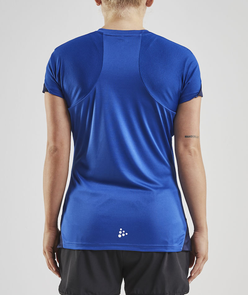 Craft Pro Control Impact women&acute;s T-shirt, Navy/Club cobolt, large image number 3