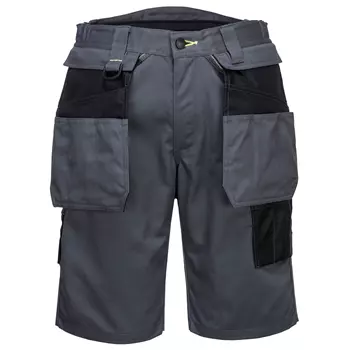 Portwest PW3 craftsmens shorts, Zoom grey/Black